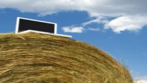 Rural broadband laptop hay sq