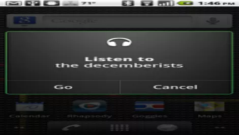 Voice actions listen to