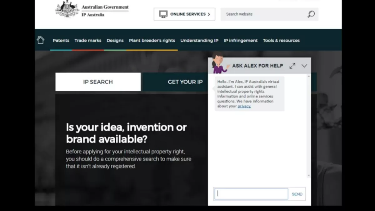Datacom recognised for implementation of IP Australia's intelligent assistant, Alex