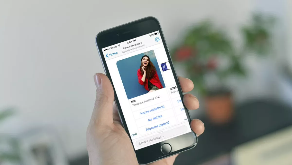 Cove trials insurance purchases via Facebook Messenger chatbot