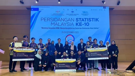 Winning teams from universiti kebangsaan malaysia  1st prize   asia pacific university  2nd prize  and university of nottingham malaysia  3rd prize    1 