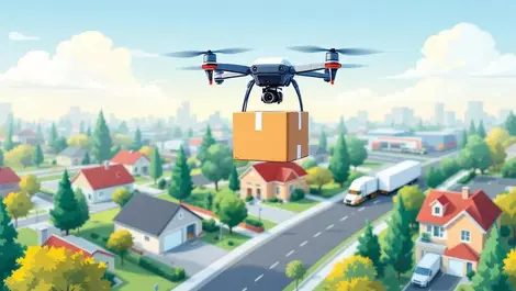 Delivery drones poised to tackle logistics shortages by 2028