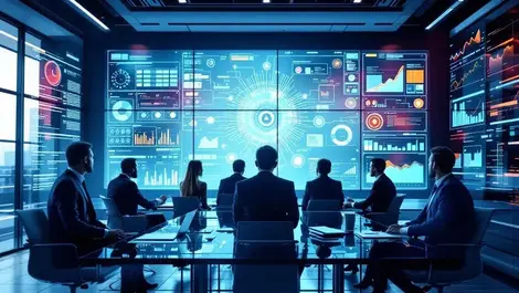 Enterprise ai control room dashboard collaboration 2026 scene