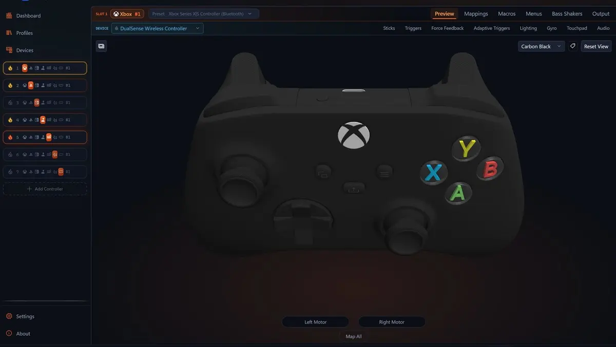 PadForge adds OpenXR input & browser gamepad forwarding