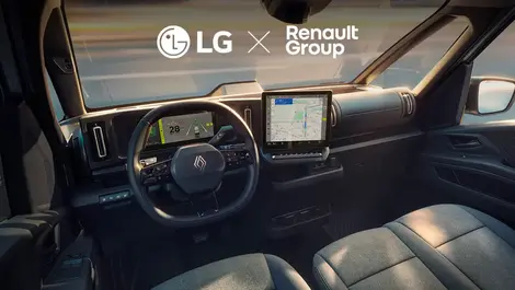 LG wins Renault van cockpit deal for E-Tech Electric